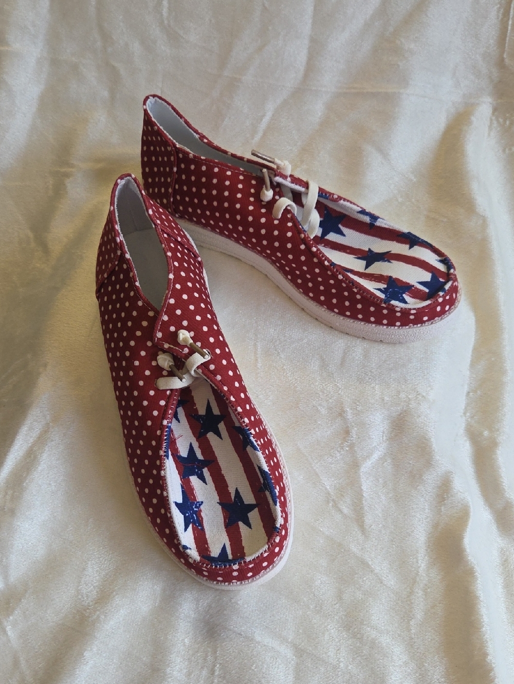 Red White And Blue Patriotic Flats